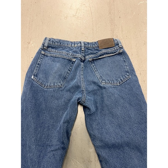 Cabela's Flannel-Lined Jeans Blue Denim Straight Cold-Weather Outdoor - 32x30 - Picture 7 of 13